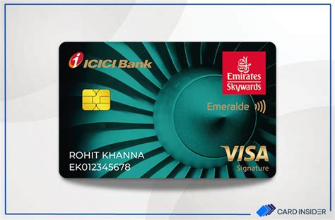 emirates skywards icici bank credit card